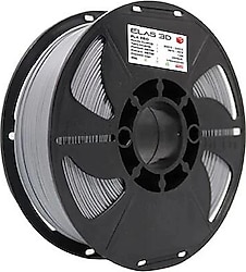 Elas 3D PLA Pro 1.75 mm 1 kg Gümüş Gri Filament