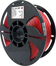 Elas 3D PLA Pro 1.75 mm 1 kg Kırmızı Filament