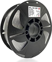 Elas 3D PLA Pro 1.75 mm 1 kg Şeffaf Filament