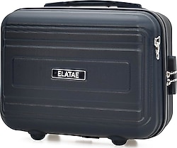 Elatae Premium V305 ABS Lacivert Makyaj Valizi