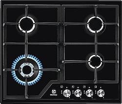 Electrolux EGS6436K Wok Gözlü Cam Ankastre Ocak