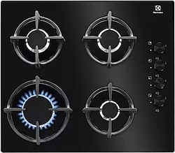 Electrolux Gog Line KGG6407K Siyah Ankastre Ocak