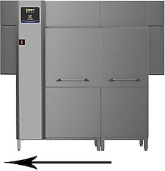 Electrolux Professional EDR25PERA5WV Çift Durulamalı Konveyör Tip Bulaşık Makinesi