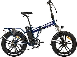 Elektrone Zuma 350 W Lacivert Katlanabilir Elektrikli Bisiklet