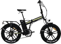 Elektrone Zuma 350 W Siyah-Sarı Katlanabilir Elektrikli Bisiklet