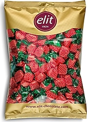 Elit Çilek Dolgulu Şeker 1 kg
