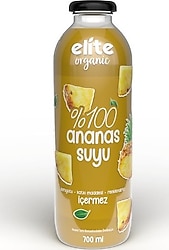 Elite Naturel Organik %100 Ananas Suyu 700 ml
