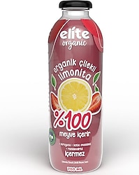 Elite Naturel Organik Çilekli Limonata 700 ml