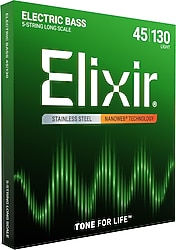 Elixir 14777 Nanoweb 45-130 5 Telli Bas Gitar Teli