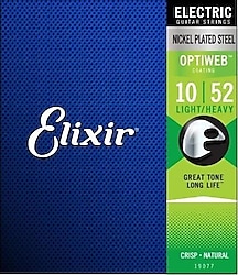 Elixir 19077 Optiweb 10-52 Elektro Gitar Teli