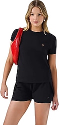 Ellesse 6SF5028 Kısa Kollu Bisiklet Yaka Kadın Tişört