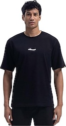 Ellesse EM391 Kısa Kollu Bisiklet Yaka Erkek Oversize Tişört