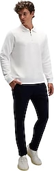 Ellesse EM602-BG Yarım Fermuarlı Bej Erkek Sweatshirt