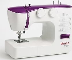 Elmas TR360 Mor Dikiş Makinesi