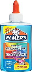 Elmer's Şeffaf Renkli Yapıştırıcı 147 ml Mavi