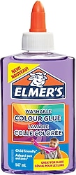 Elmer's Şeffaf Renkli Yapıştırıcı 147 ml Mor