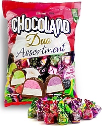 Elvan Chocoland Duo Mix Truffle Çikolata 1 kg