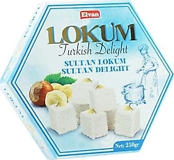 Elvan Fındıklı Sultan Lokum 250 gr