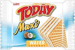 Elvan Today Maxi Hindistan Cevizli Gofret 24x38 gr