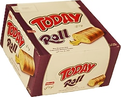 Elvan Today Swiss Roll Muz Kremalı Kek 24x35 gr