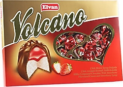 Elvan Volcano Çilekli Çikolata 300 gr