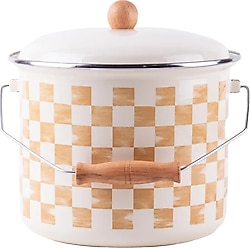 Emaylab Beige 22 cm 5 lt Emaye Bakraç