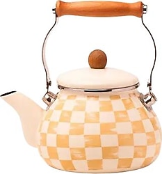 Emaylab Beige Emaye Kettle Çaydanlık