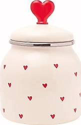 Emaylab Cupid 700 ml Emaye Baharat Kavanozu