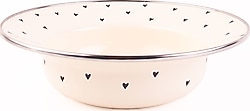 Emaylab Cupid Emaye Çukur Makarna ve Salata Tabağı