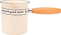 Emaylab Mood Ahşap Saplı 500 ml Emaye Cezve