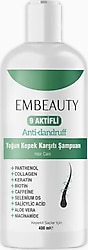 Embeauty 9 Aktifli 400 ml Kepek ve Egzama Karşıtı Tuzsuz Sampuan