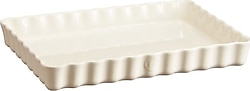 Emile Henry EH026038 Ekru 33x24 cm Dikdörtgen Tart Kalıbı