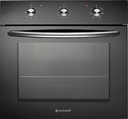 Eminçelik AO 2160 BP B60 70 lt Siyah Ankastre Fırın