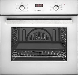 Eminçelik AO 2163 W60 Beyaz Ankastre Fırın
