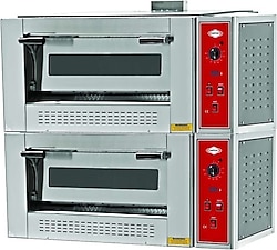 Empero EMP.9+9G İki Katlı Gazlı Pizza Fırını