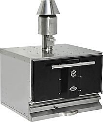 Empero EMP.PKF-50- S Siyah Kömürlü Fırın