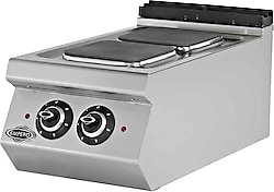 Empero EMP.PLS.7KE010 2'li Kare Pleyt Elektrikli Ocak