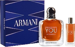 Emporio Armani Stronger With You Intensely EDP 100 ml + 15 ml Erkek Parfüm Seti