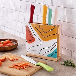 Emsan Art 6 Parça Standlı Bıçak Seti