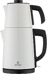 Emsan Bella Gusto Krem 1800 W Çelik Çay Makinesi