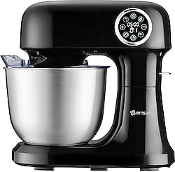 Emsan Bella Gusto Pro Dijital 1500 W Siyah 5 lt Stand Mikser