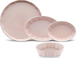 Emsan Cozy Pembe 14 Parça 6 Kişilik Kahvaltı Takımı