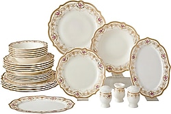 Emsan Empire Bone Altın Çilek 29 Parça 6 Kişilik Yemek Takımı