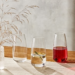 Emsan Evelyn 550 ml 3'lü Kristal Bardak