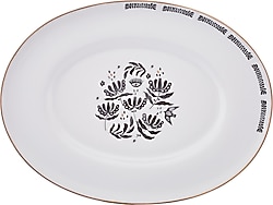Emsan Eye Fine Bone Kayık Tabak 25 cm