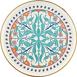 Emsan Hasbahçe 21 cm Emaye Pasta Tabağı