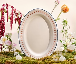Emsan Hasbahçe 30 cm Kayık Tabak