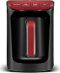 Emsan Hatır Köz Cherry Red Türk Kahve Makinesi