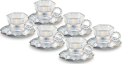 Emsan Hatrı Var Gökkuşağı 80 ml 6'lı Kahve Fincan Takımı