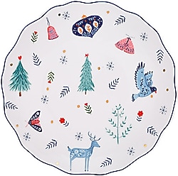 Emsan Infancy New Year New Bone 20.5 cm 2'li Pasta Tabağı